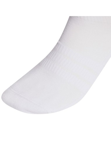adidas Linear Crew Cushioned Sportswear Crew C 3P socks white KC9623