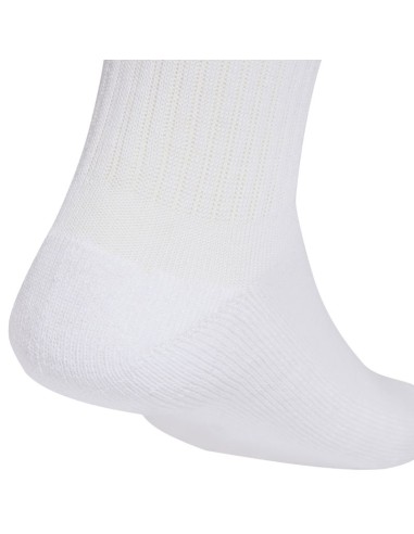 adidas Linear Crew Cushioned Socks 3 Pairs white KD1717