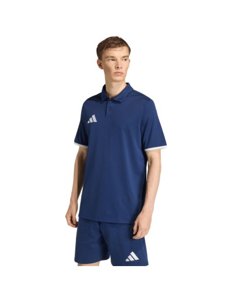 Men's adidas Entrada 26 Polo Tshirt navy blue JZ6663