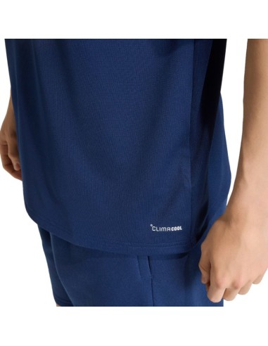 Men's adidas Entrada 26 Polo Tshirt navy blue JZ6663