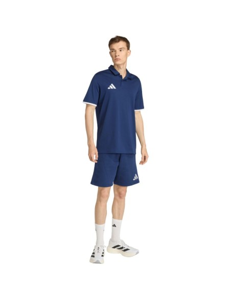Men's adidas Entrada 26 Polo Tshirt navy blue JZ6663