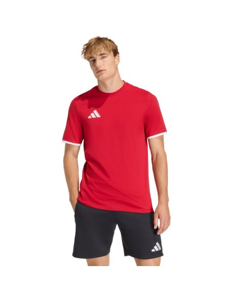 Men's adidas Entrada 26 Tee red JZ6676