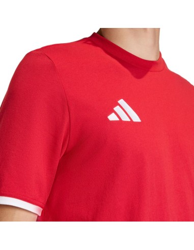 Men's adidas Entrada 26 Tee red JZ6676