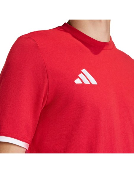 Men's adidas Entrada 26 Tee red JZ6676