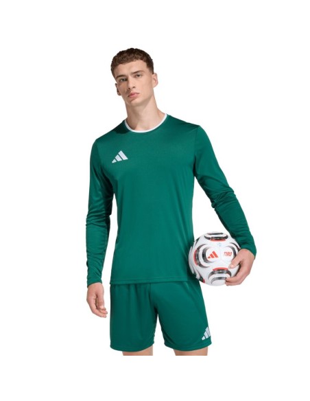 Men's adidas Entrada 26 Long Sleeve Jersey green KF5846
