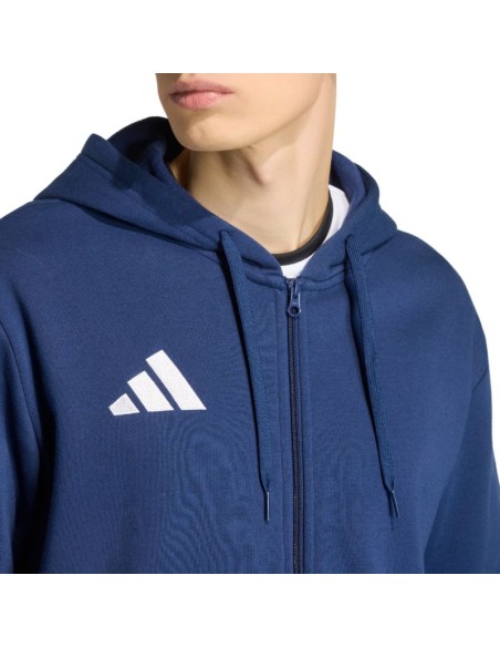 Men's adidas Entrada 26 FZ Hoody navy blue KF5946