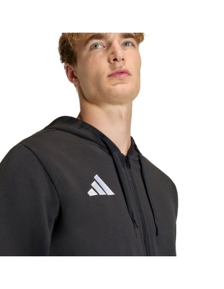 Men's adidas Entrada 26 FZ Hoody Black KF5945