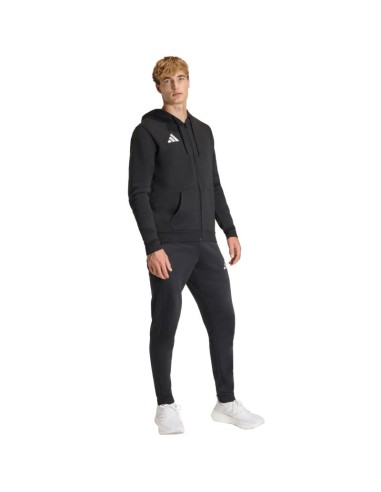 Men's adidas Entrada 26 FZ Hoody Black KF5945