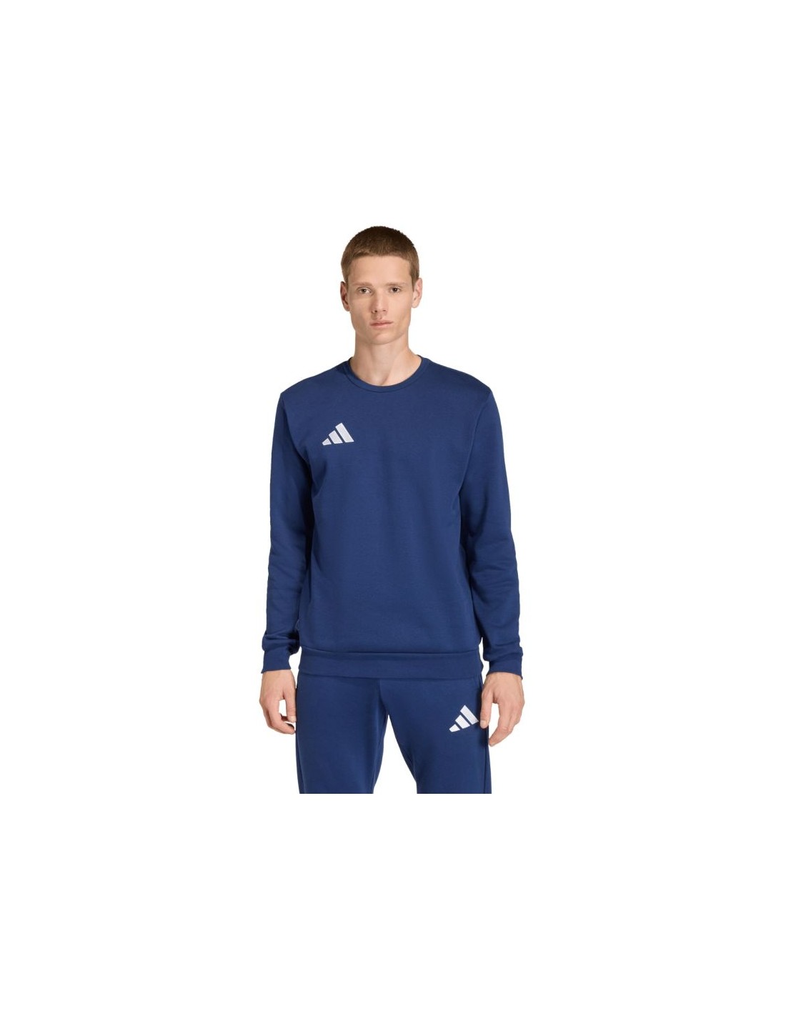 Men's adidas Entrada 26 Sweat Top navy blue JZ6574