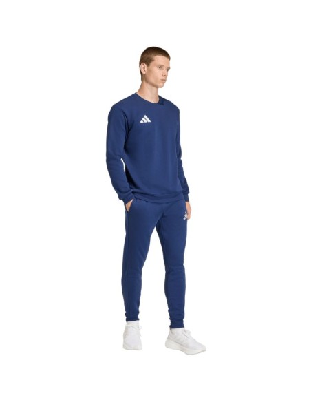 Men's adidas Entrada 26 Sweat Top navy blue JZ6574