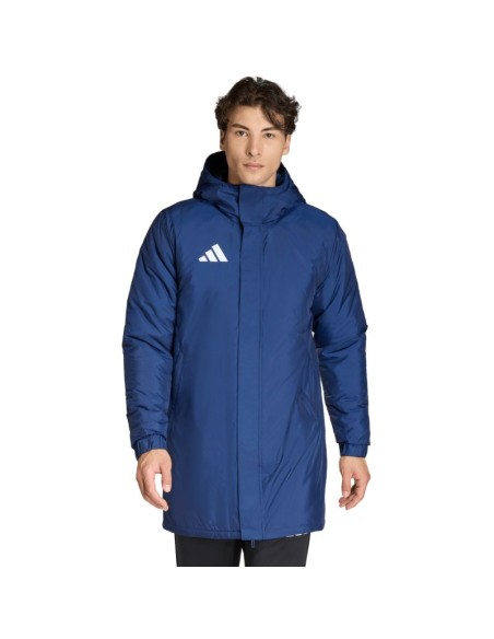Men's adidas Entrada 26 Stadium Jacket Navy Blue JZ6669