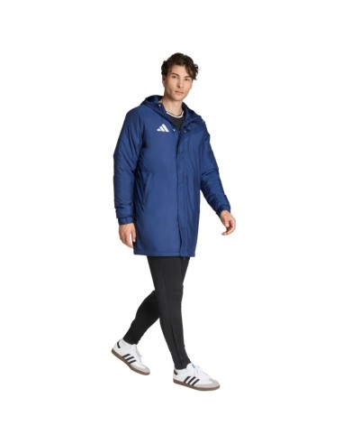 Men's adidas Entrada 26 Stadium Jacket Navy Blue JZ6669