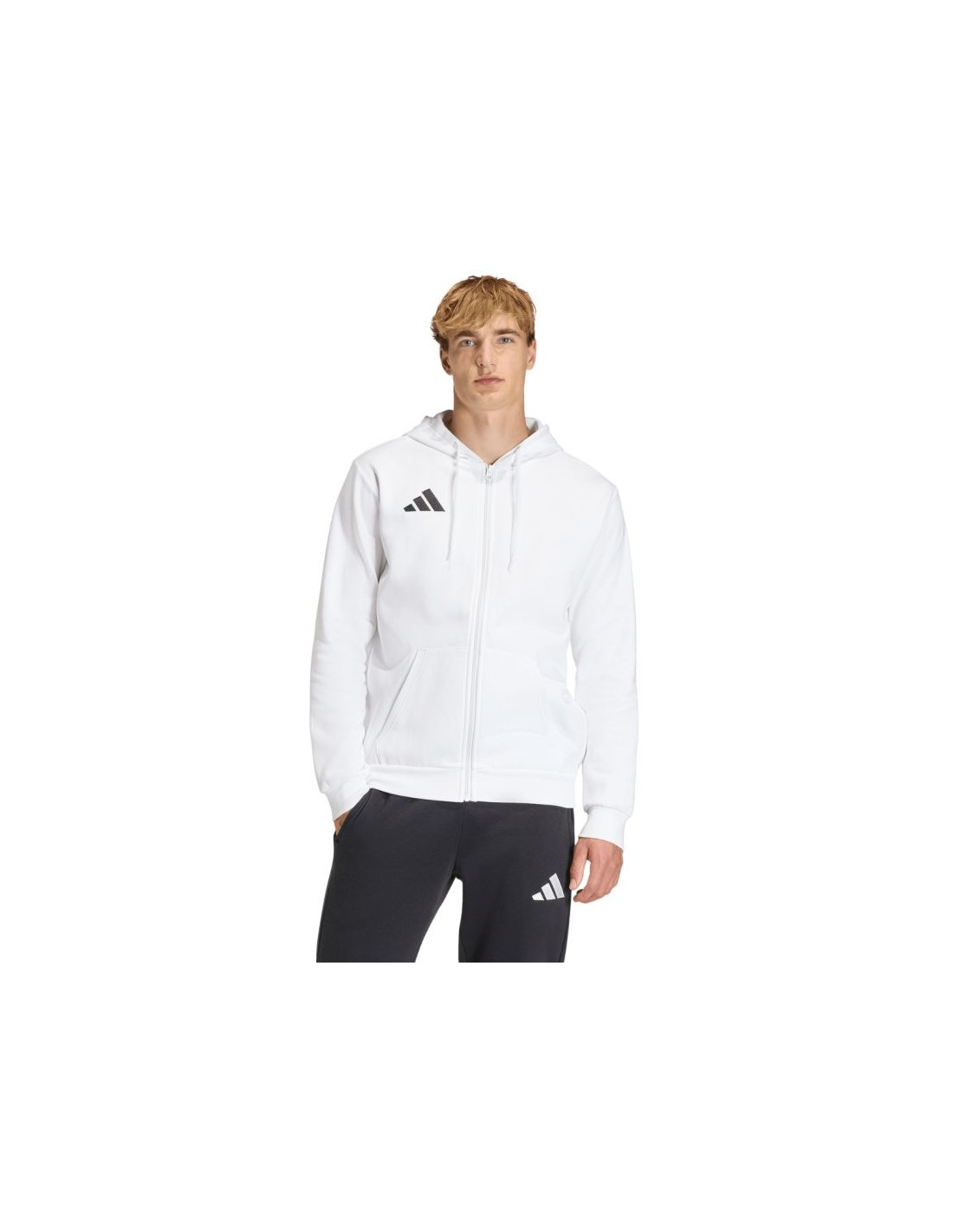 Men's adidas Entrada 26 FZ Hoody white KF5943