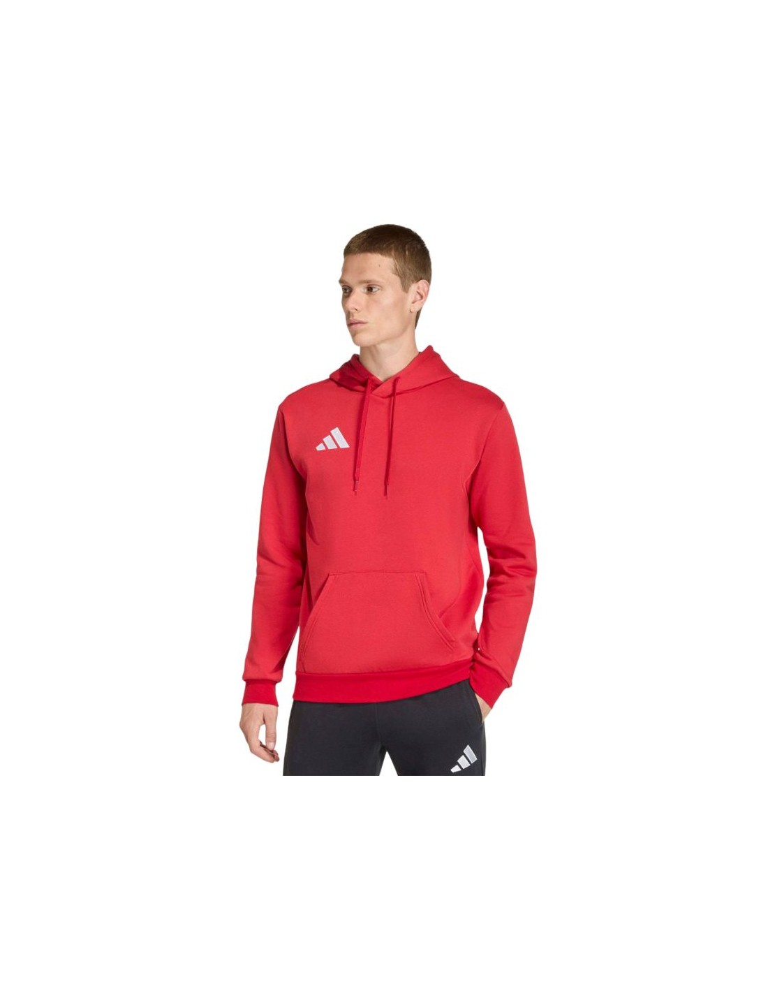 Men's adidas Entrada 26 Hoody red JZ6576