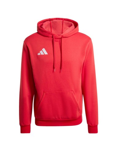 Men's adidas Entrada 26 Hoody red JZ6576
