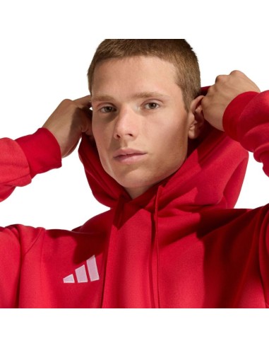 Men's adidas Entrada 26 Hoody red JZ6576