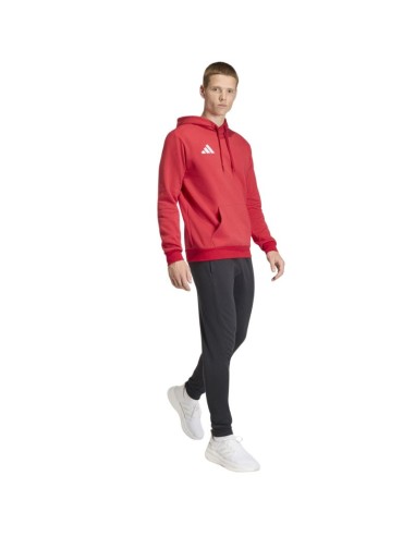 Men's adidas Entrada 26 Hoody red JZ6576