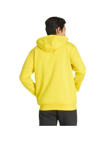 Men's adidas Entrada 26 Full Zip Hoody Yellow KF8964