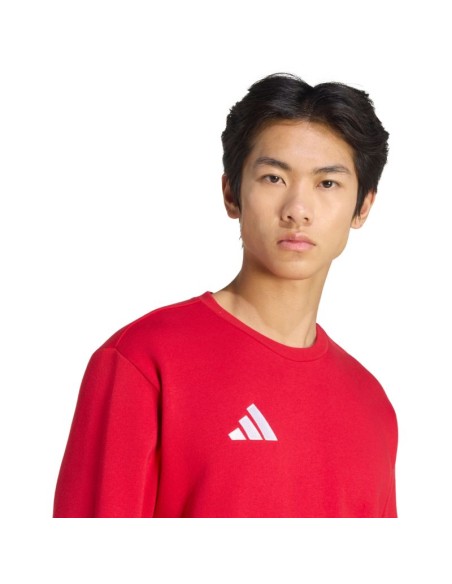 Men's adidas Entrada 26 Sweat Top red JZ6575
