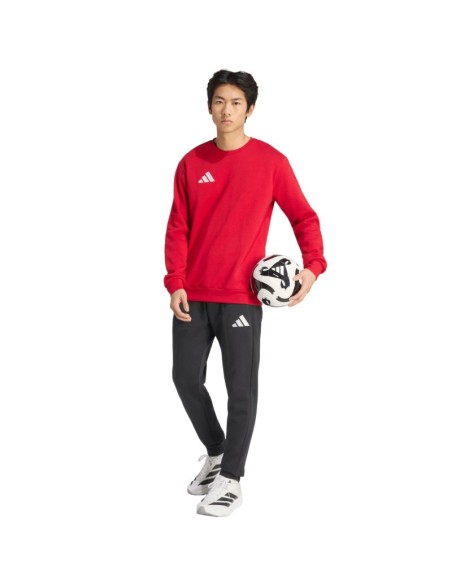 Men's adidas Entrada 26 Sweat Top red JZ6575