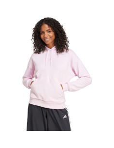 Women's adidas Essentials Small Logo Feel Cozy Hoodie Pink JN1856