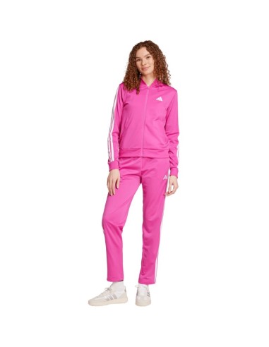 Women's adidas Essentials 3Stripes Tracksuit Pink JD5436