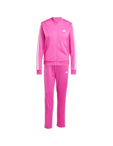Women's adidas Essentials 3Stripes Tracksuit Pink JD5436
