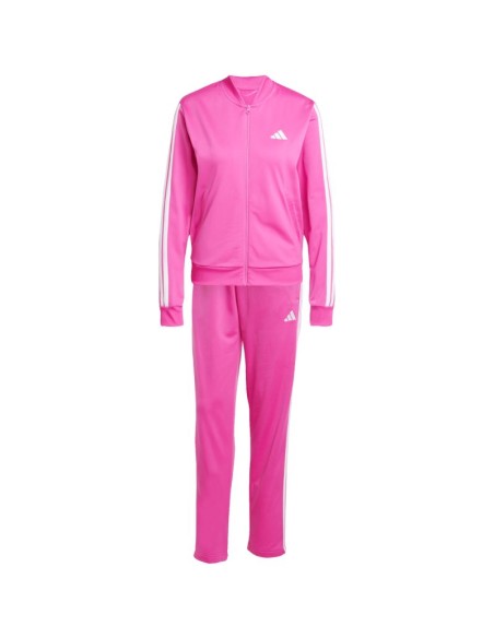 Women's adidas Essentials 3Stripes Tracksuit Pink JD5436