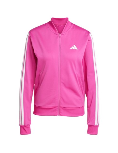 Women's adidas Essentials 3Stripes Tracksuit Pink JD5436
