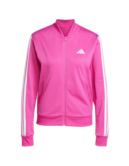 Women's adidas Essentials 3Stripes Tracksuit Pink JD5436