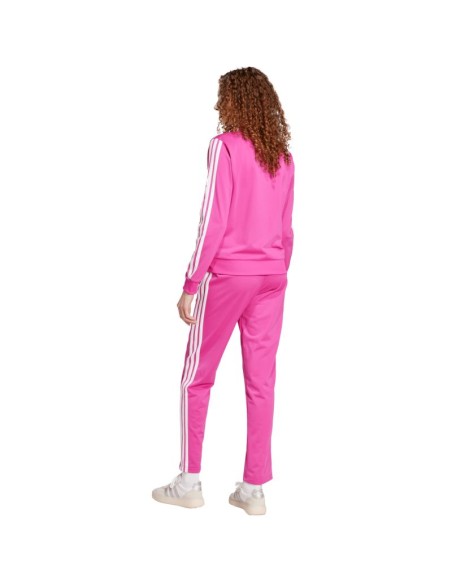 Women's adidas Essentials 3Stripes Tracksuit Pink JD5436