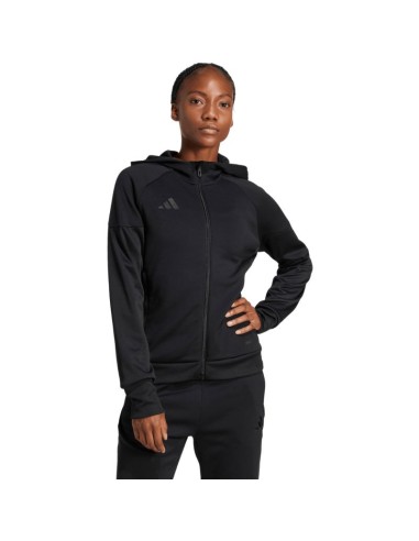 Women's adidas Tiro 25 Hoodie FullZip Black JD9079