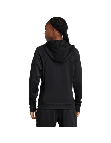 Women's adidas Tiro 25 Hoodie FullZip Black JD9079