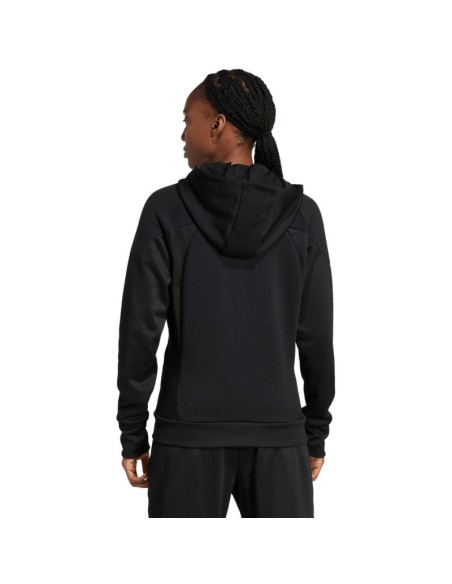 Women's adidas Tiro 25 Hoodie FullZip Black JD9079