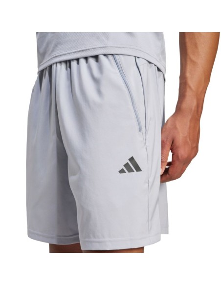Men's adidas Train Essentials Woven Training Shorts Gray JX2716