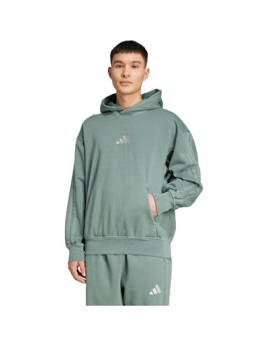 Men's adidas sweatshirt A SZN W FL HD green JL6538