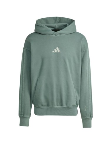 Men's adidas sweatshirt A SZN W FL HD green JL6538