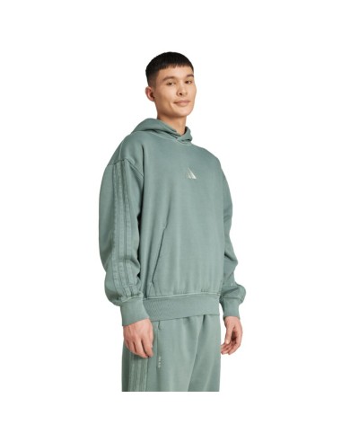 Men's adidas sweatshirt A SZN W FL HD green JL6538