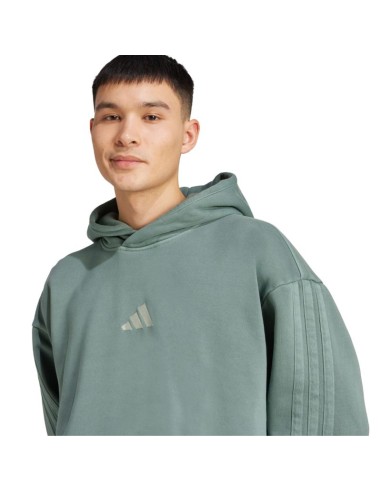 Men's adidas sweatshirt A SZN W FL HD green JL6538