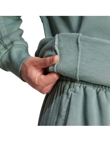 Men's adidas sweatshirt A SZN W FL HD green JL6538