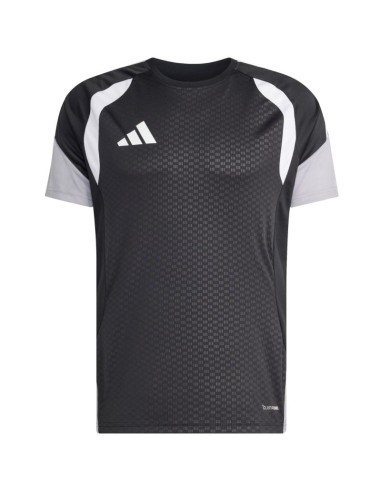 Men's adidas Tiro 26 Competition Training Jersey black gray and white JX4254