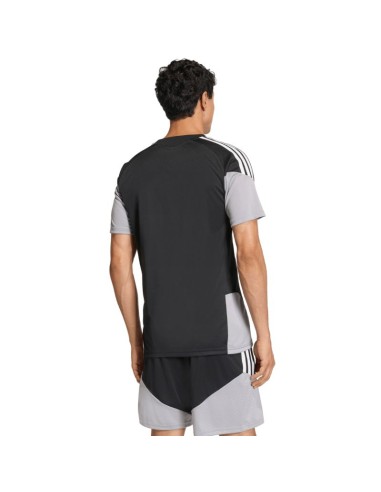 Men's adidas Tiro 26 Competition Training Jersey black gray and white JX4254