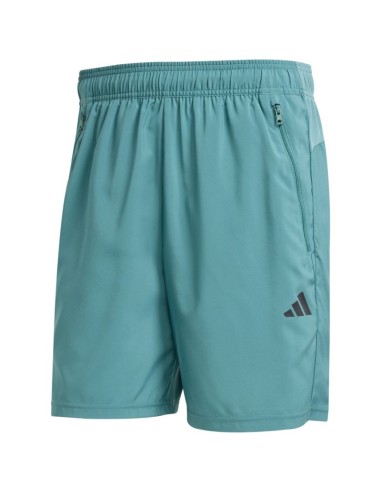 Men's adidas Train Essentials Woven Training Shorts Green JW2493