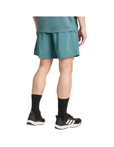 Men's adidas Train Essentials Woven Training Shorts Green JW2493