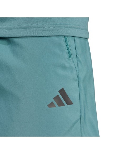 Men's adidas Train Essentials Woven Training Shorts Green JW2493