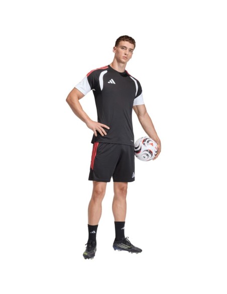 Men's adidas Tiro 26 League Training Shorts Black and Red JY9716