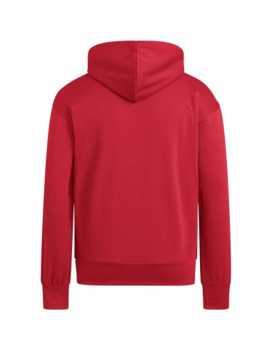 Men's adidas Essentials Feelcozy Hoodie red KC0907