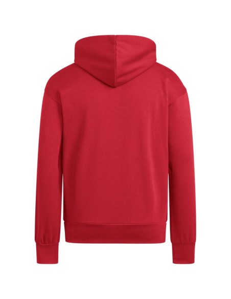 Men's adidas Essentials Feelcozy Hoodie red KC0907