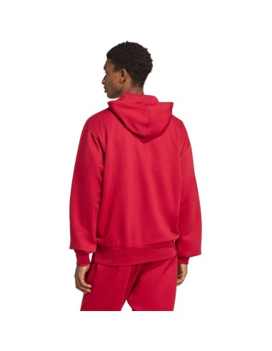 Men's adidas Essentials Feelcozy Hoodie red KC0907