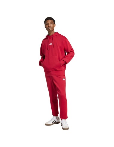 Men's adidas Essentials Feelcozy Hoodie red KC0907